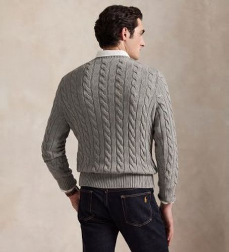 Pull en coton en jersey écru (S), Casuel - Polo Ralph Lauren - Modalova
