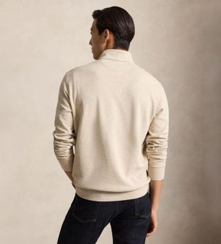 Pull en maille ultra-douce avec fermeture éclair (M), Casuel, Coton - Polo Ralph Lauren - Modalova
