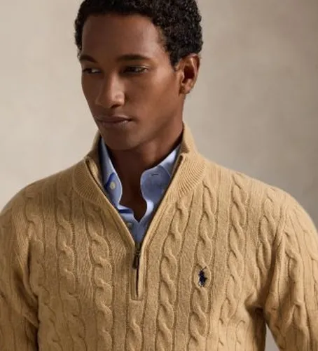 Pull en maille avec fermeture éclair (S), Casuel, Laine, Classique - Polo Ralph Lauren - Modalova