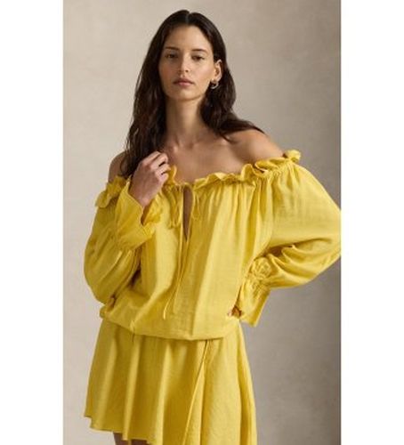 A96354001 Robe en crêpe (36), Casuel, Fête, Viscose, Manche longue - Polo Ralph Lauren - Modalova