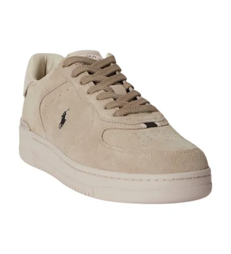 P13085003 Baskets en cuir Masters (45), Plat, Lacets, Casuel - Polo Ralph Lauren - Modalova