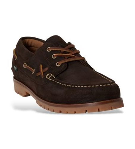P15866001 Ranger nautique en daim (40), Cuir, Plat, Aucun, Casuel - Polo Ralph Lauren - Modalova
