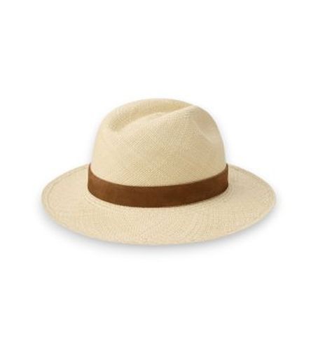 P11825001 Chapeau en raphia avec bord en popeline (L/XL), Casuel, Raffia - Polo Ralph Lauren - Modalova