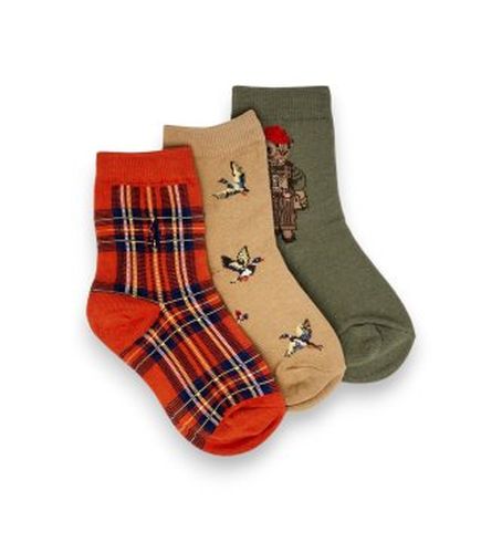 Pour garçon. 444P19557002 Lot de trois porte-savons polo bear (31/35), Homewear, Coton, mode enfantine - Polo Ralph Lauren - Modalova