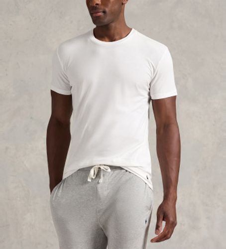 Lot de 3 T-shirts col rond , blanc, (S), Homewear, Multicolore, Coton, Manche courte - Polo Ralph Lauren - Modalova