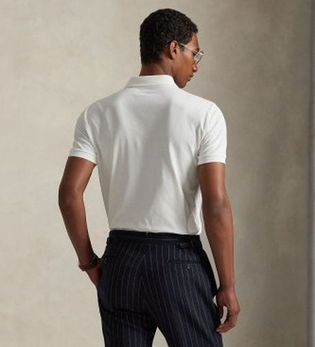 Polo en piqué stretch Custom Slim Fit (S), Casuel, Coton, Manche courte - Polo Ralph Lauren - Modalova