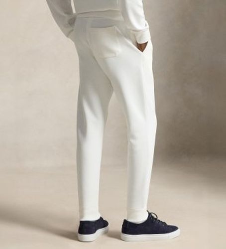 Pantalon jogger double tricoté (M), Blanc, Casuel, Coton - Polo Ralph Lauren - Modalova