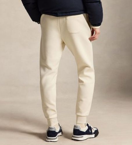 Pantalon jogger en double maille crème (XS), Casuel, Coton - Polo Ralph Lauren - Modalova