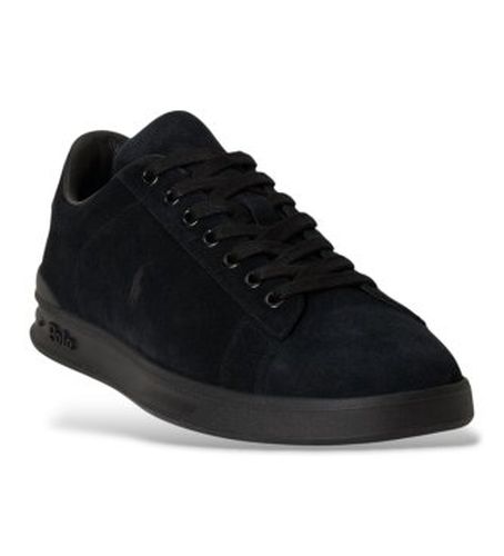 P15744004 Chaussure sportive Heritage Court II en daim (41), Cuir, Plat, Lacets, Casuel - Polo Ralph Lauren - Modalova