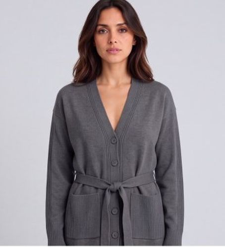 Cardigan col (S), Casuel, Laine - PennyBlack - Modalova
