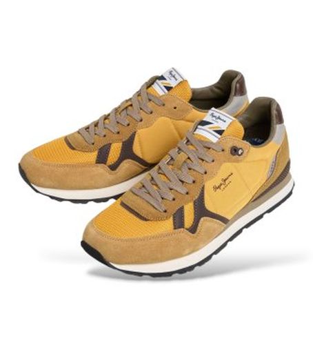PMS400050 Baskets Brit League (40), Tissu, Plat, Lacets, Casuel - Pepe Jeans - Modalova