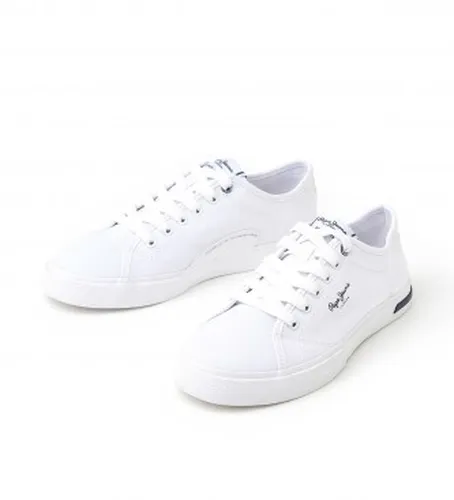PLS31440 Kenton Road Basic Shoes (38), Tissu, Plat, Lacets, Casuel, Durable - Pepe Jeans - Modalova