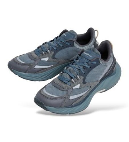 PMS600044 Baskets Cromer Dust (41), Tissu, Plat, Lacets, Casuel, Sport - Pepe Jeans - Modalova