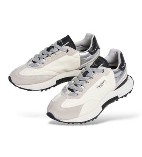 PLS600071 Baskets en cuir Archer Iron (36), Plat, Lacets, Casuel - Pepe Jeans - Modalova