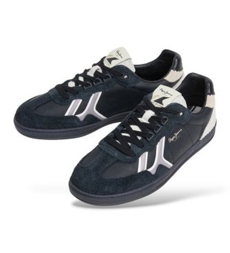 PMS000066 Baskets en cuir Ball Road (41), Plat, Lacets, Casuel - Pepe Jeans - Modalova