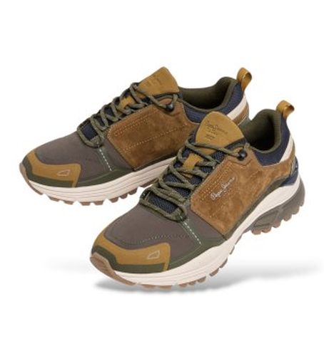 PMS600040 Baskets en cuir Darren Urban (44), Plat, Lacets, Casuel, De plein air - Pepe Jeans - Modalova