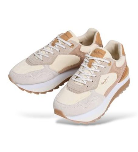 PLS600064 Baskets en cuir Freya Lea (38), Plat, Lacets, Casuel - Pepe Jeans - Modalova