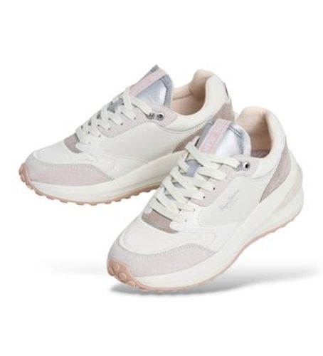 PLS600074 Baskets en cuir Winslow Snake cassé (36), 3 à 5 cm, Lacets, Casuel - Pepe Jeans - Modalova