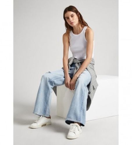 PLS31537 Trainers Kenton Class (36), Blanc, Plat, Lacets, Casuel - Pepe Jeans - Modalova