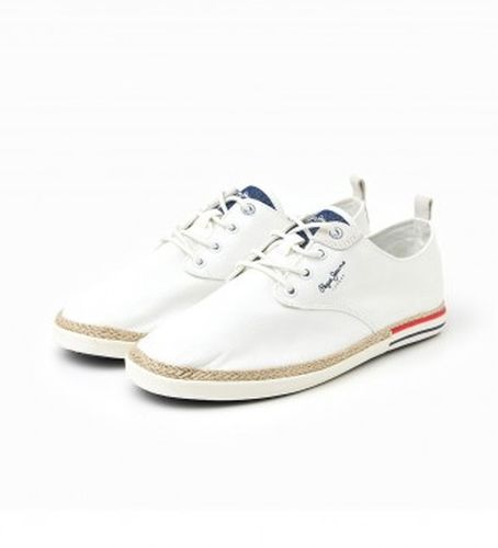 PMS30915 Baskets Blucher en toile (41), Tissu, Plat, Lacets, Casuel - Pepe Jeans - Modalova