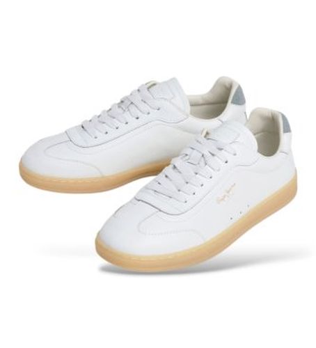 PLS000041 Baskets en cuir Ball Plain cassé (38), Plat, Aucun, Casuel - Pepe Jeans - Modalova