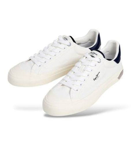 PMS300030 Baskets Taylor Break cassé (40), Tissu, Plat, Lacets, Casuel - Pepe Jeans - Modalova