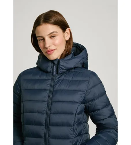 PL402442 Ammy Jacket Long (XS), Casuel, Polyamide, Marine - Pepe Jeans - Modalova