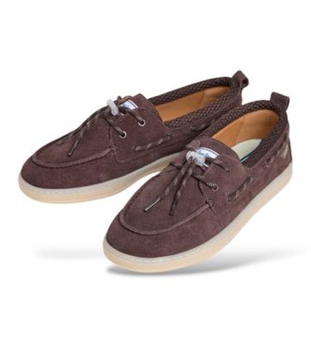 PMS000053 Chaussures bateau en cuir Ball Board marron (43), Plat, Lacets, Casuel - Pepe Jeans - Modalova