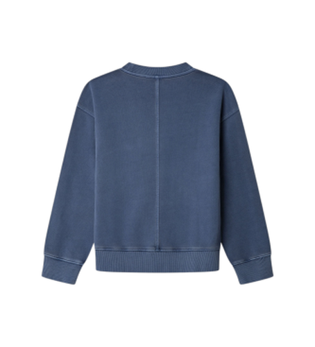 Pour garçon. PB5800071 Sweat William (10años= 140cm), Bleu, Casuel, Coton, Manche courte, mode enfantine - Pepe Jeans - Modalova