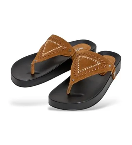 PLS900007 Sandales en cuir Agnes (37), Plat, Aucun, Casuel - Pepe Jeans - Modalova
