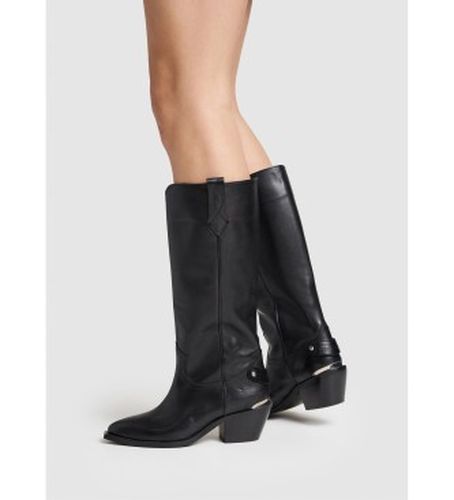 PLS50568 Bottes en cuir April Neutral (39), Noir, 5 à 8 cm, Aucun, Casuel - Pepe Jeans - Modalova