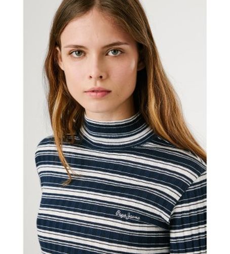 PL5000040 T-shirt Belen (M), Casuel, Coton, Manche longue, Marine - Pepe Jeans - Modalova
