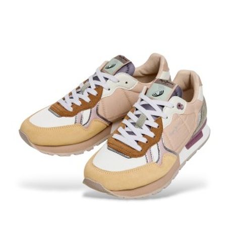 PLS400021 Baskets beiges Brit Back (38), Plat, Lacets, Casuel - Pepe Jeans - Modalova