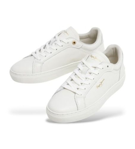 PLS00041 Camden Edition - Baskets en cuir (37), Plat, Lacets, Casuel, Durable - Pepe Jeans - Modalova