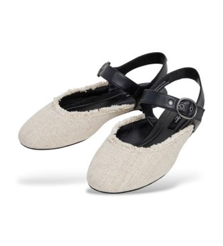 PLS100014 Chaussures beiges Charlotte Metals (39), Plat, Boucle, Casuel - Pepe Jeans - Modalova