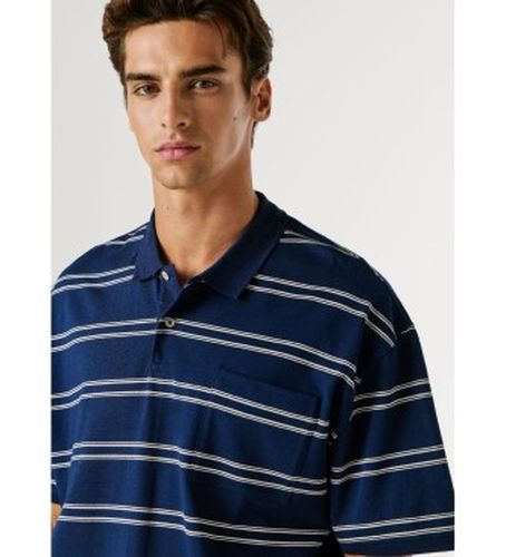 PM5400083 Polo Clark (L), Casuel, Coton, Manche courte, Marine - Pepe Jeans - Modalova