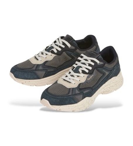 PMS600005 Trainers Dave Dust (40), Plat, Lacets, Casuel, Gris - Pepe Jeans - Modalova