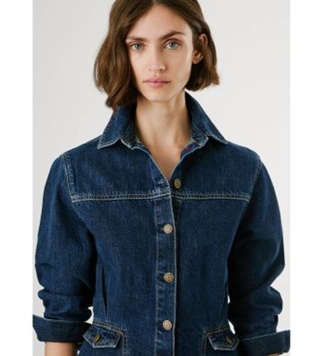PL9537685 Robe Gemma (M), Casuel, Coton, Denim, Manche longue - Pepe Jeans - Modalova