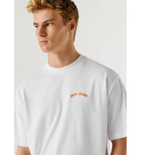 PM5010307 T-shirt Gideon blanc (XL), Casuel, Coton, Manche courte - Pepe Jeans - Modalova