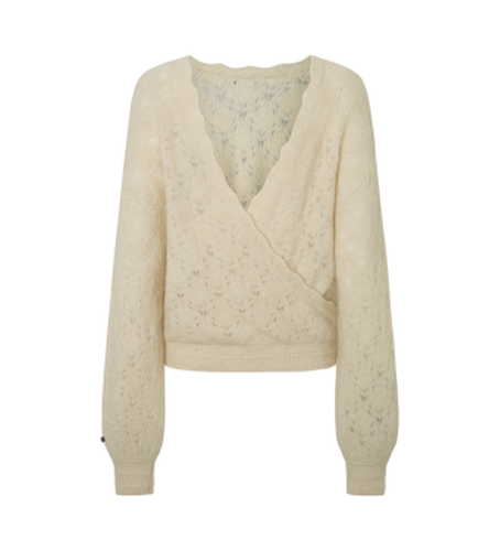 PL702231 Pull Helen Wrap cassé (S), Casuel, Polyamide - Pepe Jeans - Modalova