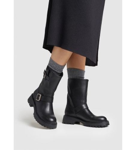 PLS50567 Kane Forest Bottes en cuir (38), 3 à 5 cm, Fermeture éclair, Casuel - Pepe Jeans - Modalova