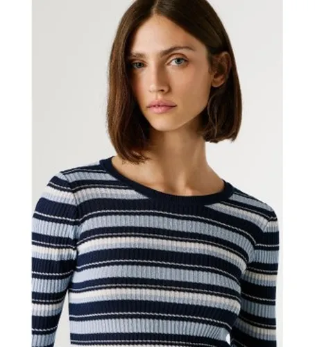 PL7000115 Pull Kimmi (L), Casuel, Viscose, Manche longue, Marine - Pepe Jeans - Modalova