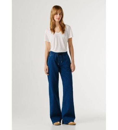 PL20506465CG Pantalon de jogging ample Eva (25/30), Bleu, Casuel, Coton - Pepe Jeans - Modalova