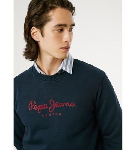 PM5800011 Sweatshirt Macbeth Plain (S), Casuel, Coton, Marine - Pepe Jeans - Modalova