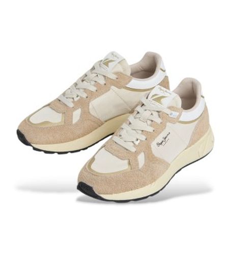 PLS600009 Baskets en cuir Marlon Vibe (37), Plat, Lacets, Casuel - Pepe Jeans - Modalova