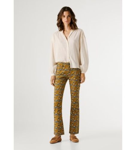 PL2100066 Pantalon Mid Waist Kick Flare multicolore (L), Casuel, Coton - Pepe Jeans - Modalova