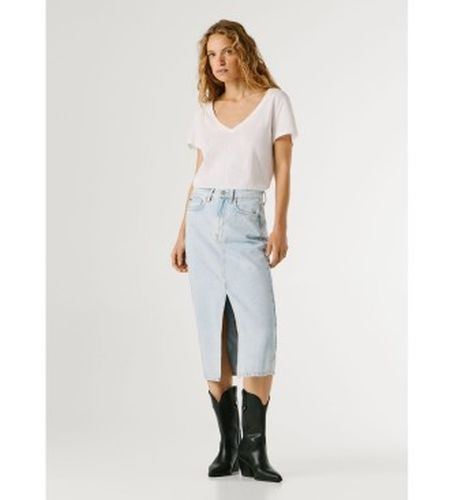 PL90119312S1 Jupe midi Nikita (L), Casuel, Coton, Denim - Pepe Jeans - Modalova