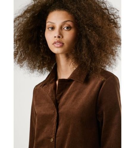 PL9537694 Robe brune Noelia (S), , Casuel, Coton, Manche longue - Pepe Jeans - Modalova