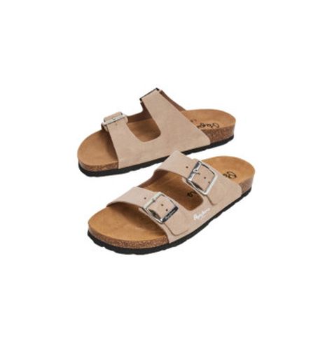 PLS80009 Sandales en cuir Oban (37), Plat, Aucun, Casuel - Pepe Jeans - Modalova