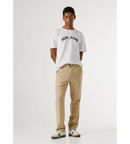 PM2100080 Pull On Comfort Chino Linen Pull On Trousers (32), Casuel, Coton - Pepe Jeans - Modalova